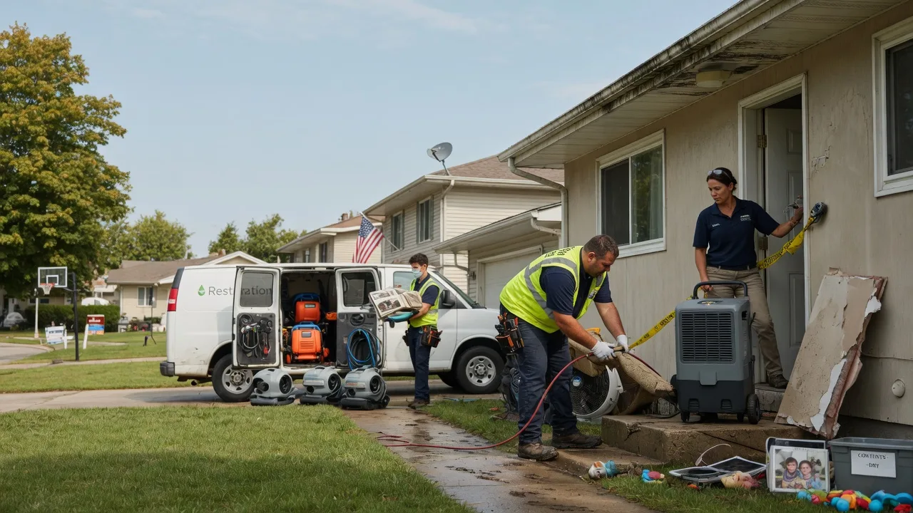 Water Damage Restoration in Waukesha, WI near me
